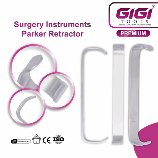 Surgical Parker Retractor Handheld Double-Ended