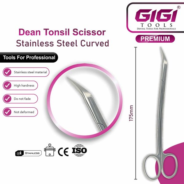 Dean Tonsil Scissors