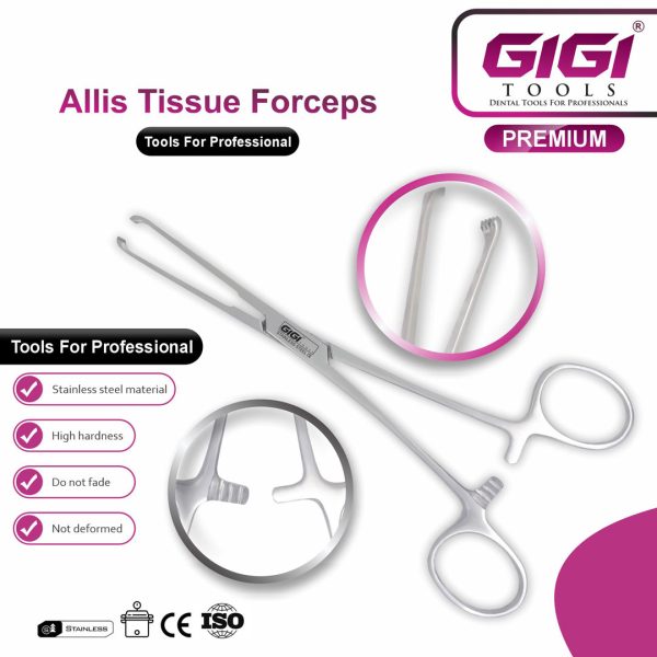 Allis Surgical Tissue Grasping Forceps
