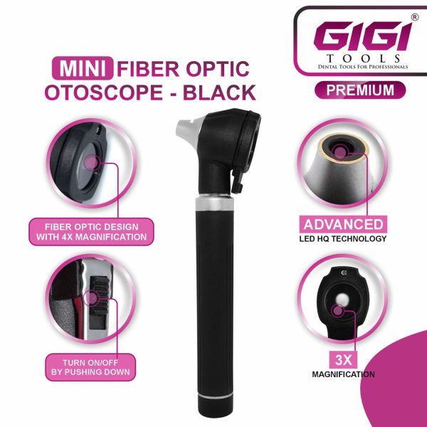 Mini Fiber Optic Otoscope Set – Pocket Diagnostic Ear Examination Scope