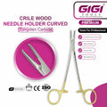 Crile Wood Needle Holder