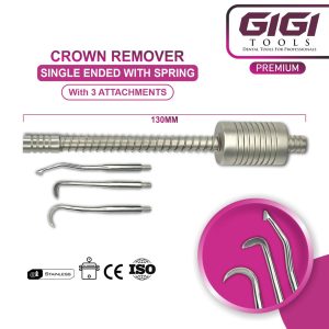 Crown Remover Single Ended with Spring
