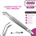 Albrecht Root Tip Pick Tweezers (Surgical Fragment Extraction Forceps)