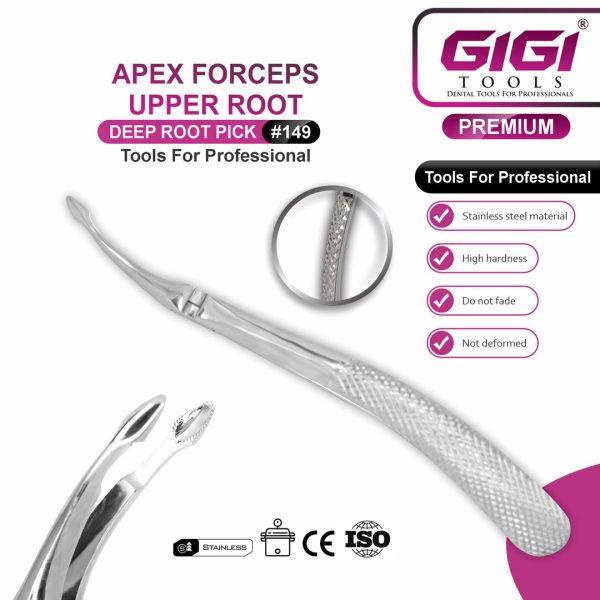 Apex Upper Root Deep Root Pick Forceps #149