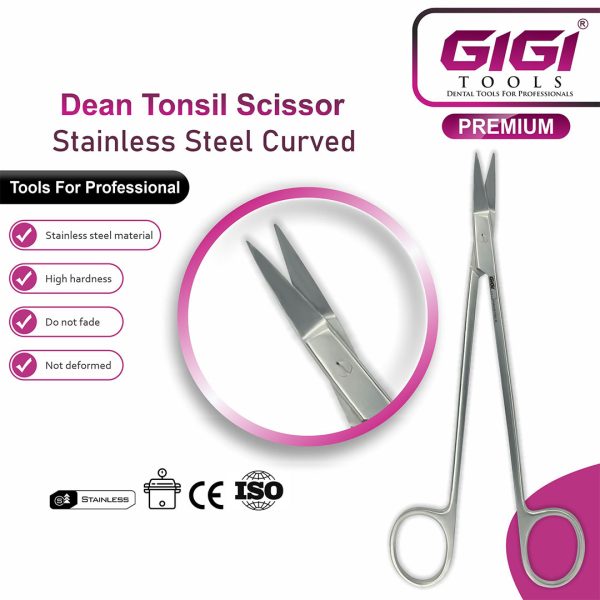 Dean Tonsil Scissors