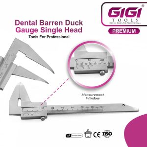 Dental Barren Duck Gauge Single Head
