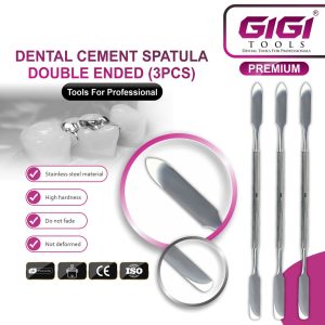Dental Cement Spatula 3-Piece Set
