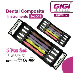 Dental Composite Instruments 5-Piece Set