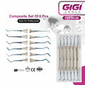 Dental Composite Instruments 6-Piece Set