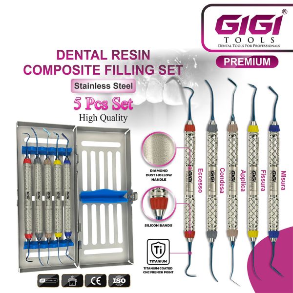 Dental Composite Resin Aesthetic Sculpting 5-Piece Premium Kit