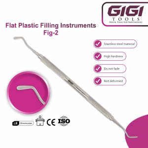 Dental Flat Plastic Filling Instruments