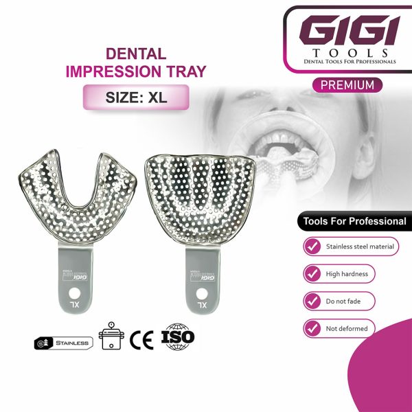 Dental Impression Trays (8-Piece Set)