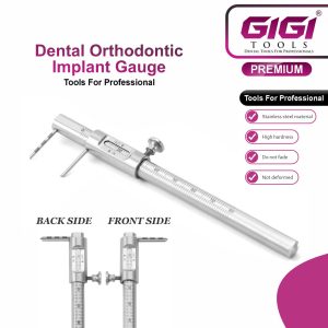 Dental Orthodontic Implant Gauge