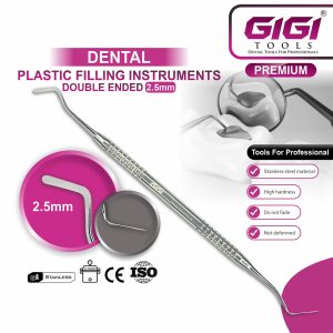 Dental Plastic Filling Instruments 3-Piece Set