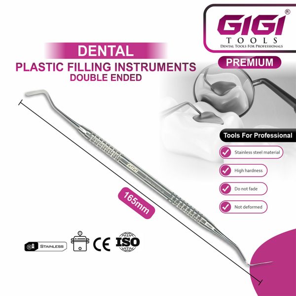 Dental Plastic Filling Instruments 3-Piece Set