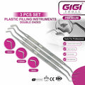 Dental Plastic Filling Instruments 3-Piece Set