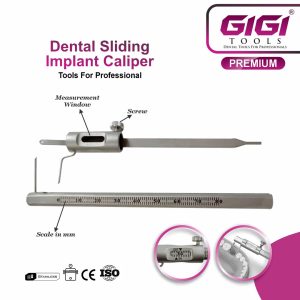 Dental Sliding Implant Caliper