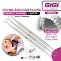 Double-Ended Amalgam Serrated Pluggers & Condensers 3-Piece Master Set