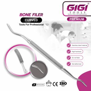 Double-Ended Curved Bone File