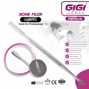 Double-Ended Curved Bone File