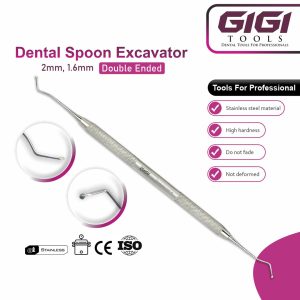 Double-Ended Dental Spoon Excavators