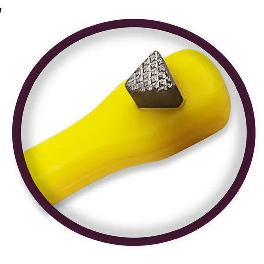 Orthodontic Band Seater Pusher Stainless Tip Yellow Handle