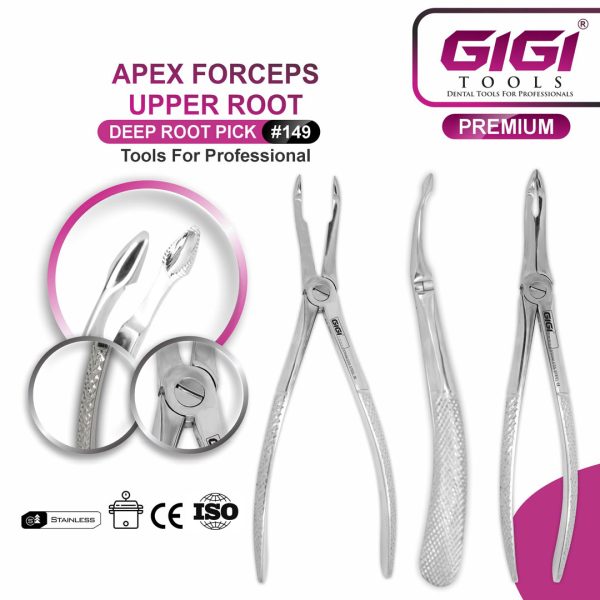 Apex Upper Root Deep Root Pick Forceps #149