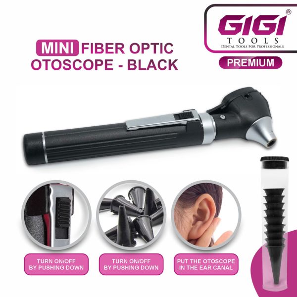 Mini Fiber Optic Otoscope Set – Pocket Diagnostic Ear Examination Scope