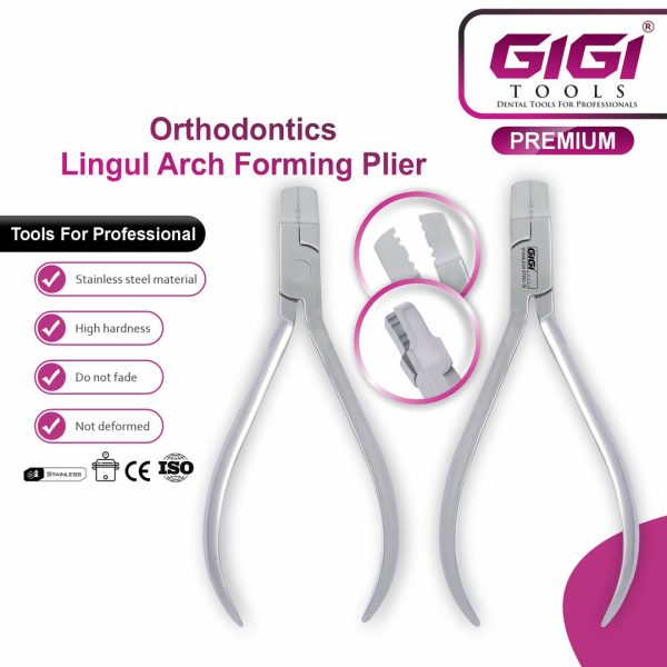 Orthodontic Lingual Arch Forming Pliers