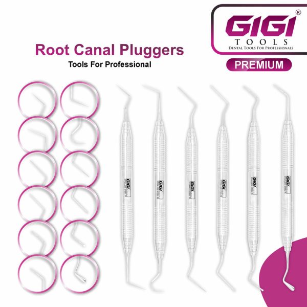 Dental Root Canal Pluggers - Professional Endodontic Set