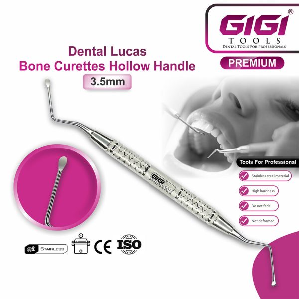 Lucas Bone Curettes (3-Piece Set)