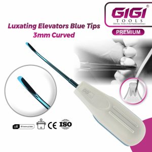 Luxating Elevators set with Blue Tips (Plastic Handle)