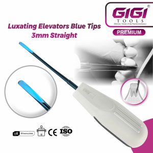 Luxating Elevators set with Blue Tips (Plastic Handle)