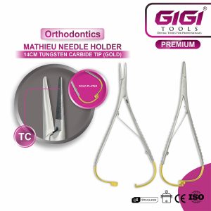 Mathieu Needle Holder 14cm (Tungsten Carbide)