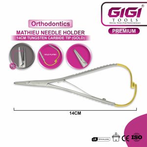 Mathieu Needle Holder 14cm (Tungsten Carbide)