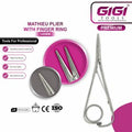 Mathieu Pliers with Finger Ring (140mm)