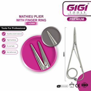 Mathieu Pliers with Finger Ring (140mm)