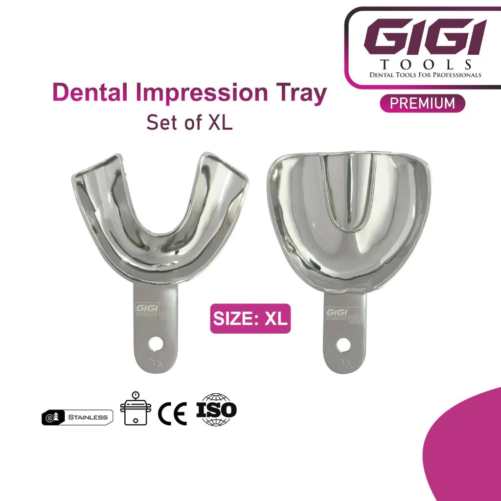 Professional Edentulous Dental Impression Tray Set