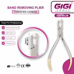 Orthodontic Posterior Band Removing Pliers (Tungsten Carbide Inserts)