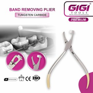 Orthodontic Posterior Band Removing Pliers (Tungsten Carbide Inserts)