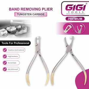 Orthodontic Posterior Band Removing Pliers (Tungsten Carbide Inserts)