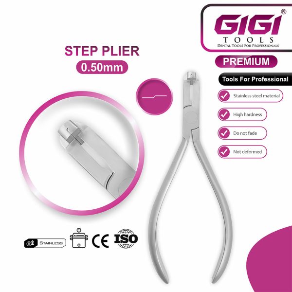 Orthodontic Step Plier (3-Piece Set)