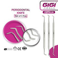 Periodontal Knife (3-Piece Set)