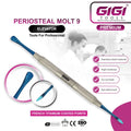 Periosteal Allen-Molt 9 Elevator Blue Titanium Coated