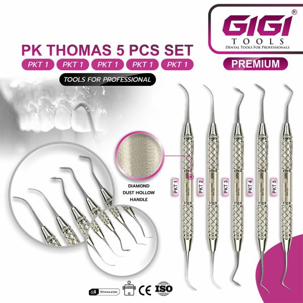 PK Thomas Waxing Instruments (5-Piece Set)