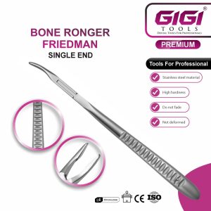 Friedman Surgical Bone Rongeur (14cm) - Scalloped Grip