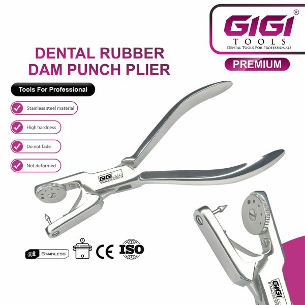 Rubber Dam Punch Plier