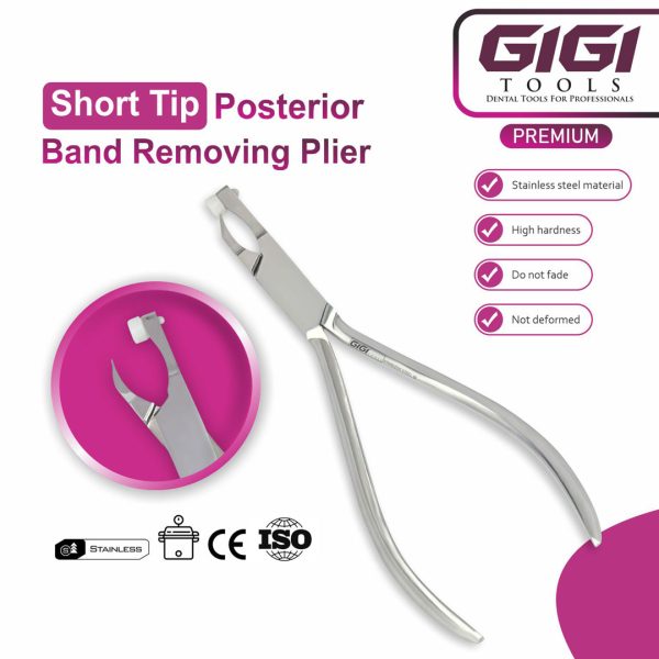 Short Tip Posterior Band Removing Plier