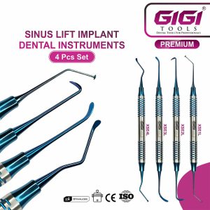 Sinus Lift Elevators 4-Piece Implant Set