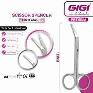 Spencer Scissors 155mm Angled